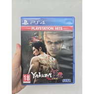 [PRELOVED] CD GAME PS4 Yakuza 2 Kiwami 100% Original