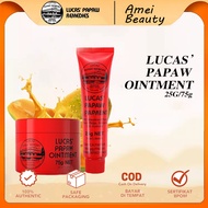 Lucas Papaw Ointment 25g 100% Original Pawpaw Cream Lip Balm, Heals Dry Skin, Best Oinment