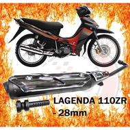 Ekzos Std Open Racing YAMAHA SRL LAGENDA 110 ZR 110ZR srl110 MONSTAR EPOWER BERANG EJM exhaust muffl