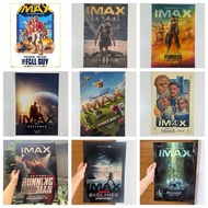 Poster Movie IMAX F1 Superman Minecraft Gladiator Fantastic4 Predator No Roll Wrinkles The Running M
