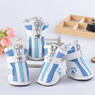 [Limited Time Sale] Dog Shoes Net Shoes Small Dog Dog Shoes Anti-slip Teddy Pet Shoes Soft Sole 703 
