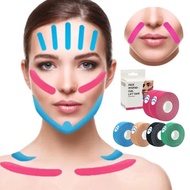 【SAKU】 Firming Lift Face Sticker Breathable Face Lift Muscle Facial Sticker Face Bandage Beauty Doub