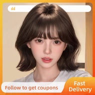 [Rambut Pendek Wendy] Rambut Palsu Perempuan Perempuan Rambut Palsu Penuh Perempuan Tudung Kepala Pe