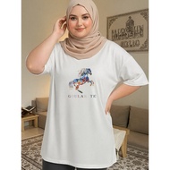 2Y812 [AIYOU] XL-5XL T shirt Women Plus Size Tshirt Woman Ladies Clothes Korean Style Casual Clothin