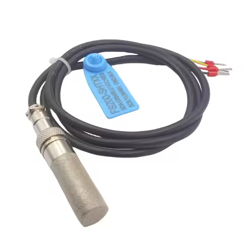 FS200 Flat head temperature and humidity sensor probe 304 stainless steel waterproof probe SHT10 SHT