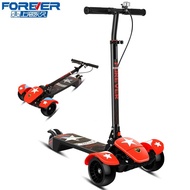 HY/🔥Permanent（FOREVER）Children's Scooter for Teenagers3-15Three-Wheel Flashing Wheel Baby Child Scooter with Brake UEQX