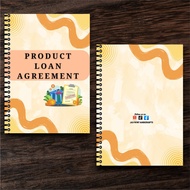 Product Loan Agreement / Agreement Notebook / Transaction Notebook Size A5
