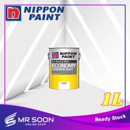 NIPPON PAINT Economy Undercoat 1L /Primer/Undercoat Besi /For Metal&Wood /Cat Putih