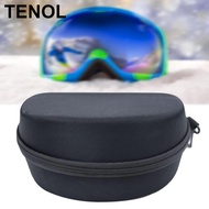 TENOL Ski Goggle Case, Snow Goggle Storage Box, Snowboard Goggle Case, Hard Sports Goggle Case with