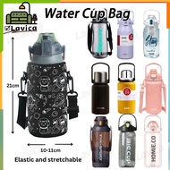 【MY】1700ML Universal Tumbler Bag Bottle Cover Bag With Strap Neoprene Water Bottle Compatible Cille/