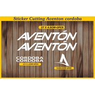 Fixie aventon cordoba cutting sticker