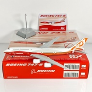 HX Models 1: 400 Boeing Original Factory B747-8 N6067E Alloy Airplane Model Sunrise Coating