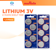 (SONY) MURATA battery MuRata CR2430 / CR2450 3V Lithium Batteries Bateri 电池(Gsven)