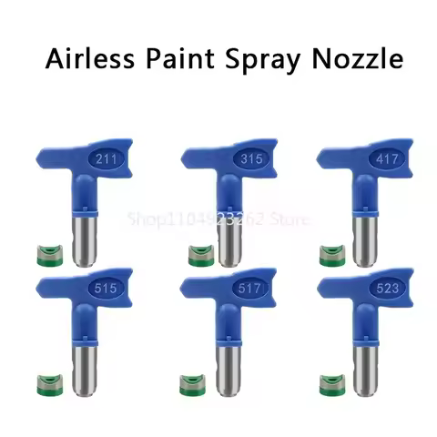 211/315/417/515/517/523 Airless Paint Spray Tip Nozzle for Airless Paint Spray Gun Airless Paint Spr