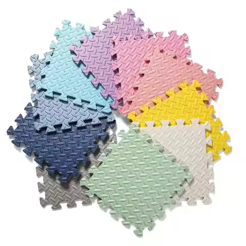 16/20Pcs Baby Jigsaw Puzzle Mat Non-slip Interlocking Fitness Play Mat Eco-friendly Material Suitabl