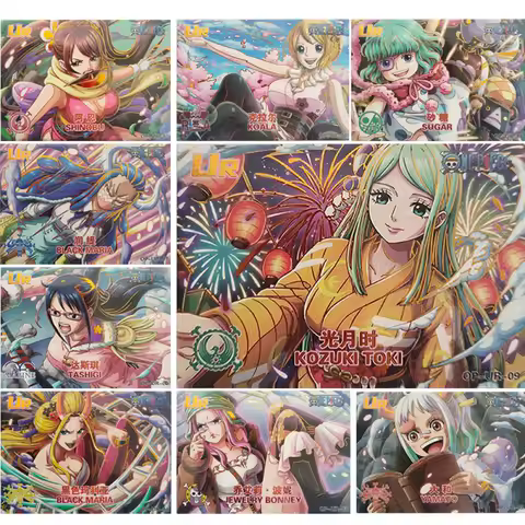 Anime ONE PIECE UR series collection card Yamato Black Maria Jewelry Bonney Kozuki Toki Entertainmen