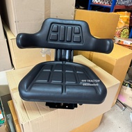 เบาะรถไถ Ford/New Holland (ดัดแปลงใส่ยี่ห้ออื่นได้) รุ่นมีที่พักแขน ปรับเลื่อนหน้า-หลังได้ และ ความแ