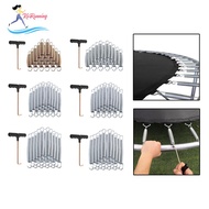 [Whweight] 20 Pieces Trampoline Springs Replacement Metal Solid Trampoline Accessories