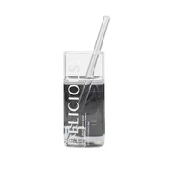 Glass Straw 15cm Glass Straight Short Straw Heat-Resistant Environmentally Friendly Drinking Straw T