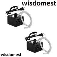 WISDOMEST 2Pcs Filters, Aquarium 80GPH Aquarium Pumps, Mini Hydroponic Systems 3W Water Pump