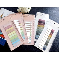 10 Colors Loose-leaf Sticky Notes Index Notes Index Sticky Notes