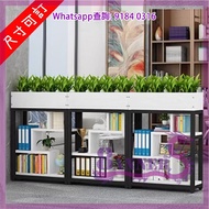 [包送貨 CB18-16 尺寸可訂] 金屬書架/置物架/屏風架 頂層可放盆栽 綠化室內 Metal Rack / Partition 碳素鋼架 每層承托 100kg 加厚板材 E1級 厚16mm