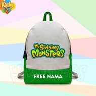 My SINGING MONSTERS CHILDREN'S BACKPACK FOR BOYS AND GIRLS