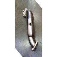 HONDA CIVIC FC 1.5L TURBO CAR EXHAUST PIPE STAINLESS STEEL DECAT