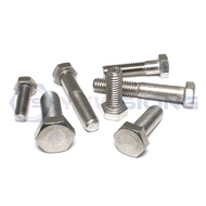 M8 DIN933 Stainless Steel 304 Hexagon Bolt