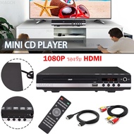 dvd player hdmi เครื่องเล่นdvd เครื่องเล่น DVD / VCD / CD / USB 5.1 เครื่องเล่น เครื่องเล่นวิดีโอพร้อมสาย HDMI และช่องต่อไมโครโฟน เครื่องเล่น เครื่องซีดี