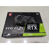 VGA MSI GeForce RTX 3060 RTX3060 VENTUS 2X OC 12GB 12 GB computer pc