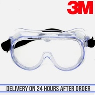 3m 1621 Safety Goggles ANTI FOG Lab Goggles 3m 1621