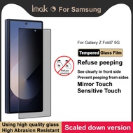 Tempered Glass Samsung Galaxy Z Fold 7 Fold7 5G IMAK Privacy Anti Spy Screen Protector