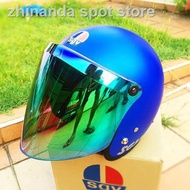 ☢♝FS01 Helmet Visor 3 Button - XDot Reborn BOB HEATH FOR MS88 MHR SGV RS88 NS88 RAINBOW / SIANG MALA