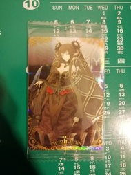 6彈 女帝 賽米拉米斯 塞彌拉彌斯 FGO fate 威化 威化餅 威化餅卡 威化卡 餅卡 卡 卡片 收集卡 收藏卡