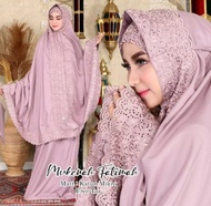 Mukhenah Fatimah Dewasa model terbaru//mukhenah andin//mukena fatimah khadijah murah full bordir bis