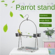 stand [Free Anklet] Stainless Steel Bird Starbrother Burrow Xuanfengbird Cage Little Sun bird cage pet accessories