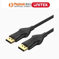 Unitek 2-Meters 8K 60Hz DisplayPort 1.4 Support 3D Display Gold Plated Cable (C1624BK-2M)