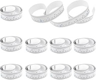 10 PCS Self Adhesive Measuring Ruler Tape, 36 Inch (90cm) Peel and Stick Tape Measuring Rulers, Left
