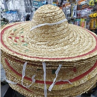 🏷️Straw Hat Topi Jerami Petani/Nelayan # Handmade Straw Sun Shade #Straw Hat# Farmer Hat