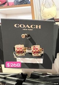 coach 頸鏈 耳環