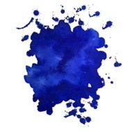 Krishna Lyrebird Pure Blue Fountain Pen Ink