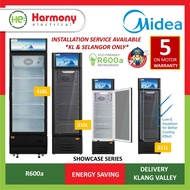 (NEW) MIDEA 187L - 418L Showcase Chiller MDRZ262FGG30 / MDRZ304FGG30 / MDRZ434FGG30 / MDRZ562FGG30 R