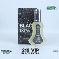 Parfum Original Spray Dobha 212 Vip Black Extra 35ml Eau De Perfume