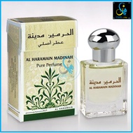 MADINAH AL HARAMAIN PERFUME GIFT BOX HADIA UNISEX AL HARAMAIN PURE MINYAK WANGI 15ML [Ready Stock]