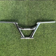 Bmx Chrome Handle Handlebar Bmx 20" BMX Black handlebar