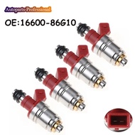4 Pcs/lot Car Auto accessorie Fuel Injector For Nissan Pickup D21 2.4L I4 1990-1995 1660086G10 16600