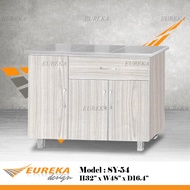 EUREKA 4ft Low Kitchen Cabinet/ Kabinet Dapur/ Almari Masak
