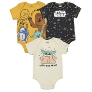 1pc Star Wars Onesies Bodysuits Rebel Rules Chewbacca Darth Vader R2D2 Costume