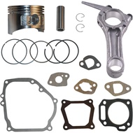 GX200 GX160 68MM Piston Ring Connecting Rod Engine Full Gasket Set untuk Honda GX200 GX160 5.5HP 6.5